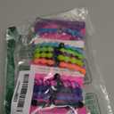 Goody Ouchless Forever Hair Elastics - 10 Ct, Assorted Neon, Damage-Free Bands, 3X Stronger Hair Ties, Retainable Shape, 16 Strand Inner Core, Hair Accessories for Women & Men, All Hair Types