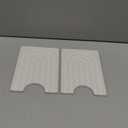 Faucet Mat for Kitchen Sink - Wider Diatomite Fast Drying Stone Sink Tray, Super Absorbent, Prevents Moisture Buildup - Faucet Splash Guard for Bathroom Counter (Light Grey, 15x5.3inch)