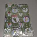 2 x Febbleshow Green Monster Christmas Wrapping Paper for Kids - Funny Holiday Gift Wrap with Snow Globes, Santa Hats & Christmas Trees - 4 Jumbo Sheets, 28" x 40" Each (32 sq. ft ttl), Easy to Store