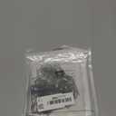 Outus 58 Pack Metal Curtain Hooks Pin-On Drapery Hooks 1.2 by 1 Inch for Window,Door,Shower Curtain(Black)