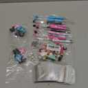 12 Pieces Beadable Pens Bulk with Colorful Silicone Beads for DIY Pen Making Kit Smooth Writing Beaded Pen for Women Kids Students Office School(Jesus)