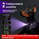 Bark Collar 2 Pack,Bark Collar for Large Medium Small Dogs 8-120lbs,Rechargeable Anti Bark Training Collar with 7 Adjustable Sensitivity, Barking Collar with Beep Vibration