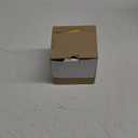 Generic 4PCS White Curtain Rod Brackets, No Drill, Adhesive, Supports 0.6'' to 1.5'' Rod, ABS & Stainless Steel, Wall Mount