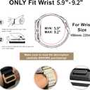 20mm Nylon Quick-Fit Watch Band for Garmin fenix 7S/6S/5S, epix Pro Gen 2 42mm, fenix 8 43mm, Descent Mk3/Mk3i 43mm, Approach S70, D2 Delta S Soft, Breathable Replacement Strap for Men & Women