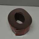 COUKIU Flexible Baseboard Molding Trim, 4 Inch x 20 Feet Self-Adhesive Vinyl Wall Base Cove Base, Peel and Stick Rubber Wall Base Moulding Trim(S100, Brown)