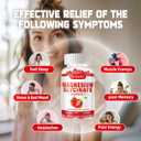 2 x Magnesium Glycinate Gummies 1000mg with Magnesium L-Threonate,Chelated Magnesium Potassium Complex Supplement with VitD, B6, CoQ10, Calcium,Supports for Memory, Calm, Mood - 90 Gummies Strawberry