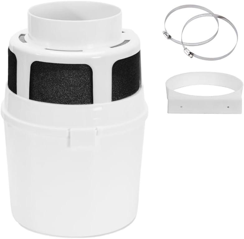 UPGRADEDNOORNY 3 in1 Indoor Dryer Vent Kit Lint Catcher Bucket Box for Electric Clothes Dryer - No Hose Included