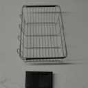 MAJALiS Dish Drying Rack in Sink - Small Dish Drainers for Kitchen Sink, Over The Sink Dish Racks with Utensil Holder, Stainless Steel Dish Rack in Sink, Silver