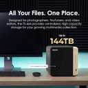 QNAP TS-464-8G-US 4 Bay Desktop NAS, Intel Quad-core Processor, M.2 PCIe Slots, Dual 2.5GbE Network Connectivity, Diskless