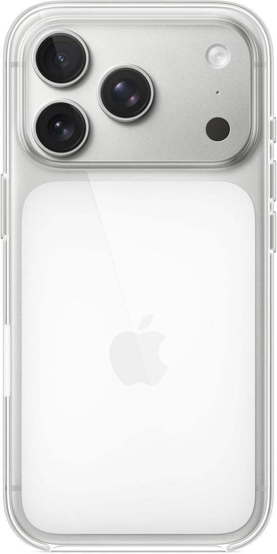 Apple iPhone 17 Pro Clear Case with MagSafe MagSafe and Camera Control: Lightweight Phone Case, Wireless Charging Compatible, Smooth Glossy Finish