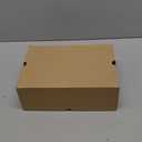 Fashare Womens Fall Cutout Booties Ankle Heels Low Stacked Ruffle Slip On Dress Short Boots Shoes (7, Blackfaux Leather)