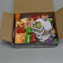 168 PCS Halloween Party Favors for kids 24 Pack Assorted Halloween Stationery Set Trick or Treat Gifts for Party Classroom School Supplies Prizes Rewards Halloween Goodie Bag Stuffers