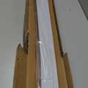 Arch Window Shades Blackout Half Circle Cellular Shades, Pleated Blinds Half Moon Window Shades for Semi Circle Windows, Easy Cut and Install, (Radius: 36", White)