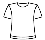 White T-shirt Size L