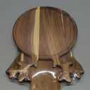 Umigy 2 Pcs Christmas Charcuterie Boards Christmas Tree Wooden Cutting Board with Handle Antler Acacia Wood Cute Cutting Board for Cheese Fruit Bread Salad Vegetables Snack Dessert