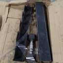 CAP Barbell 210 LB Rubber Coated Hex Dumbbell Hand Weight Set with Vertical Black Rack | Chrome Handles