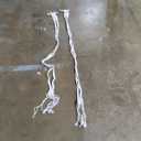 Macrame Hat Organizer Wall-mounted Storage for Hats Bohemian Cotton Wall Hanger for Living Room Bedroom Office Decor, Pack of 2