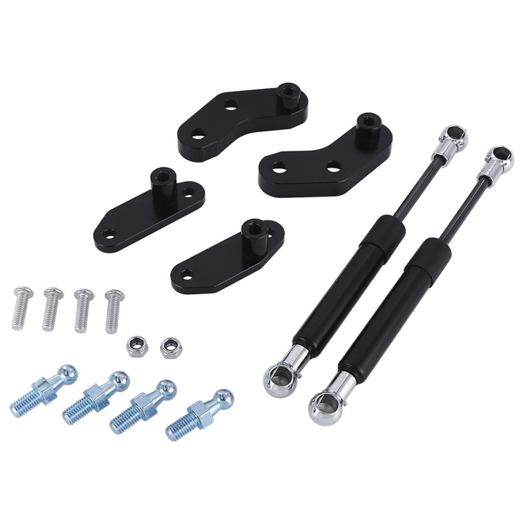 Door Opener Kits Door Shocks Struts Compatible with 17-22 Can Am Maverick X3 and X3 Max Front and Rear Black