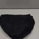 Fruit of the Loom Women's Eversoft Cotton Underwear Multipacks, Tag Free & Breathable, Available in Plus Size (5, Bikini - Black)