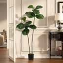 Artificial Fiddle Leaf Fig Tree 4FT Faux Large Tree