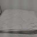 LEISURE TOWN King Mattress Pad Fitted Quilted Cotton Mattress Cover Cooling Soft Pillow Top Mattress Topper with Down Alternative Filling Mattress Protector with 8-21 Deep Pocket (78x80 White)