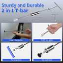 Super PDR Car Dent Repair Kit  Paintless Dent Puller Tool Set with 2 in 1 Slide Hammer, Glue Gun & New GlueTabs  No Paint Damage DIY Dent Remover for Door Dings, Hail, Hood & Fender Dents