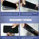 Bumper Protection Designed for iPhone 13 Pro Case,Alloy Aluminum Metal Frame & Soft Inner Bumper,Minimalist Raised Edge Shock Absorption,Inlays Easy Fit Shockproof Cover,Red