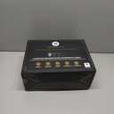 VEMACITY - Luxury Gold Cocktail Shaker Set - 15oz Glass Shaker with Strainer + 2 Gold-Rim Ribbed Martini Glasses (10oz) & Bar Tools | Espresso Martini Glasses | Ideal for Home Bartenders