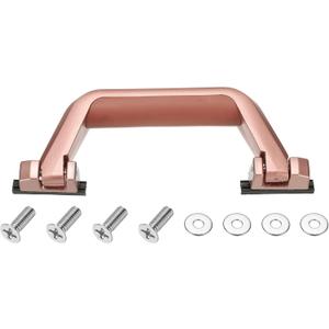 YELARXI Luggage Handle Replacement, Suitcase Handle Replacement, Spare Strap Grip - Fitting for (Suitcase - Travel Bags - Repair Boxes) T042# & Plastic & Rose Gold