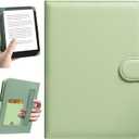 HoYiXi Universal Case for 6-inch Kindle eReader Compatible with Kobo/Voyaga/Pocketbook/Tolino E-Book Reader,6'' eReader Protective Cover with Built-in Card Slot,Green