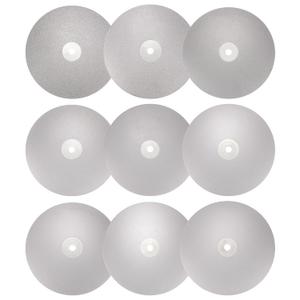 6-Inch Diamond Grinding Disc for Polishing, Sanding, Lapidary - 9 Grit (120 to 3000) - Flat Lap Disc for Glass, Stone, Metal, and Ceramic