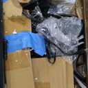 BedsPick Queen Size Bed Frame with 2-Tier Storage Headboard, Sturdy Metal Platform Bed Frame with Charging Station & LED Lights, Noise-Free/Metal Support/No Box Spring Needed, Rustic Brown