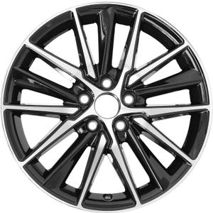 New 18 Inch 18x8 Inch Premium Aluminum Alloy Wheel Rims Fit for Toyota Camry SE 2018 2019 2020 2021 2022 2023 2024, ALY69133U45N, Machined Black Wheels OEM Design Rim