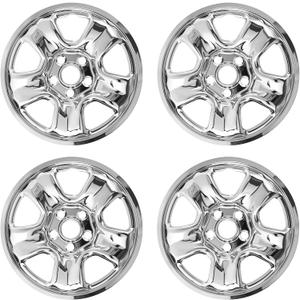 16" Wheel Skins for 2012-2016 Honda CR-V, Snap-On Hubcaps, ABS Alloy Wheel Covers, Durable Replacement Rim Covers, Set of 4