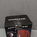 OVENTE Electric Kettle, 1.7L Fast Boiling Water Heater for Coffee or Tea, BPA Free with Water Level Gauge, Auto Shut-Off, Boil-Dry Protection, Indicator Light and Removable Filter, Red KP72R