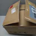 HIGOGOGO Round Stuffed Pouf Ottoman, Corduroy Poufs with Foam Chunk Filling, Furry and Fluffy Pouf Foot Stool Storage Ottoman, 20 X 15 Floor Poufs Foot Rest for Living Room, Dark Grey