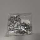 Small Parts FSC14114CBSS Round Square-Neck Carriage Bolt, 18-8 Stainless Steel, Hex, 1/4"-20" Thread Size, 1-1/4" Long (Pack of 25)