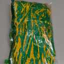 Anderson's Premium Kelly Green and Gold School Spirit Shakers, Cheerleader Pom Poms, Sports Fan, Football, Basketball, Homecoming, Squad, Team, Party, Dance Club, Celebration Pack of 10