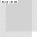 2 Pack Customizable Floor Vent Covers - 1200x300mm Magnetic PVC Vent Mesh for Wall, Ceiling & Home Floor - DIY Air Vent Filters with Extra Toolkit to Catch Debris, Hair & Insects - White