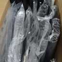 Sakugi Storage Shelves - 5 Tier Shelf Organizer, Heavy Duty Garage Shelving Unit with Leveling Feet, Stable Metal Shelves Organizer for Pantry, Kitchen and Closet, 18.4" W x 12.6" D x 57.4" H, Black