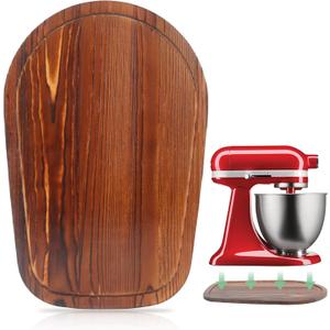 Mixer Slider Compatible with Kitchen aid Mini 3.5 Qt Tilt-Head Stand Mixe - Kitchen Countertop Storage Mover Sliding Caddy for Kitchen Aid Artisan Mixer (3.5 QT - Brown)