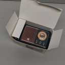 Retro Bluetooth Speaker, Portable Wireless Speaker with Crystal Clear Stereo Sound, Retro Decor for Bedroom Office Kitchen, Birthday Gifts Ideas for Women Men Teens (Green)