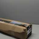 ACCUMTEK Ultra Thin Bath Mat Fit Under Door 2 Piece, Upgrade Backing Non Slip Bath Mat, Quick Dry Ultra Absorbent Bathroom Rugs, Machine Washable Bath Mats for Bathroom, Bathtub & Kitchen, Jet Black