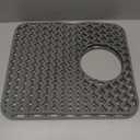 Sink Protectors for Kitchen Sink, 2PCS Silicone Kitchen Sink Mats Protector Grid for Bottom of Farmhouse Stainless Steel Porcelain 13.58 ''x 11.6 '', 13.58 x 11.6 x 0.15 inches