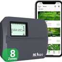 Smart Sprinkler Controller WiFi, 8 Zone Irrigation Controller Indoor with Automatic Weather-Based Watering (2025 New Version)