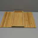 Bamboo Foldable Sofa Armrest Tray - Anti-Dropping Couch Arm Table for Phone, Cups, Snacks, Drinks - Flexible and Foldable - Gift for Housewarming, Birthday