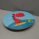 Wobble Balance Board for Kids Wooden Rocker Board Load 123Lbs, Active Play and Exercise for Toddler