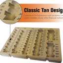 BankSupplies Self Counting Coin Tray Coin Organizer and Holder for Loose Change Holds Pennies Nickels Dimes Quarters Half Dollars and SBA Dollars Non Slip Durable Design