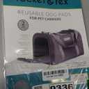 rocket & rex Premium Washable Pet Carrier Pads, Reusable, Waterproof & Absorbent, Dog and Cat Pads for Lining Travel Carriers, Litter Boxes, Pet Crates & More, 17.5" x 11" (Pack of 2)