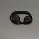 AMACOOL Neck Fan Battery Operated Neckband Fan Hand-Free Wearable Personal Fan for Hot Flashes Home Office Travel Outdoor Sports (Black)